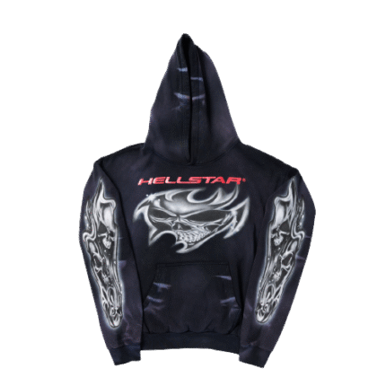 Airbrushed Skull Hoodie