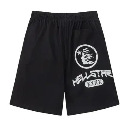 Black Hellstar Records Vintage Shorts