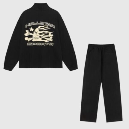 Black Hellstar Sports Tracksuit