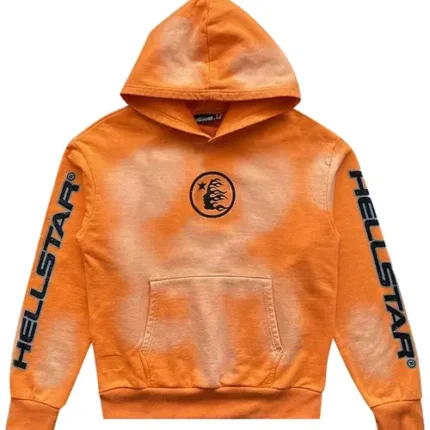 Hellstar Hoodie Fire Orange