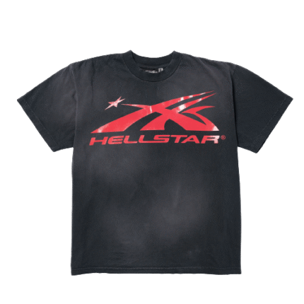 Hellstar Sport Logo Gel Black T-Shirt
