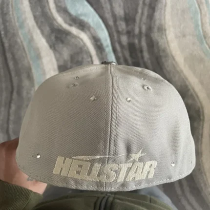 Hellstar og logo grey rhinestone
