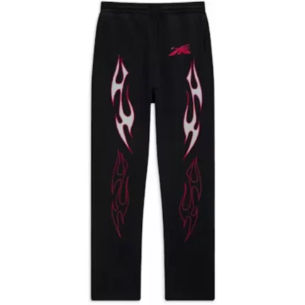 Hellstar Sports Future Flame Sweatpants Black