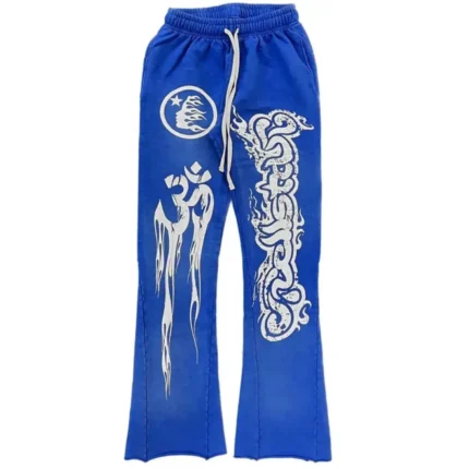 Hellstar Studios Records Yoga Sweatpants Blue [Capsule 9]