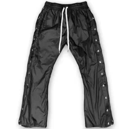 Hellstar Waxed Nylon Pants Black