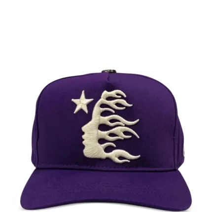 Hellster logo embroidered cap hat
