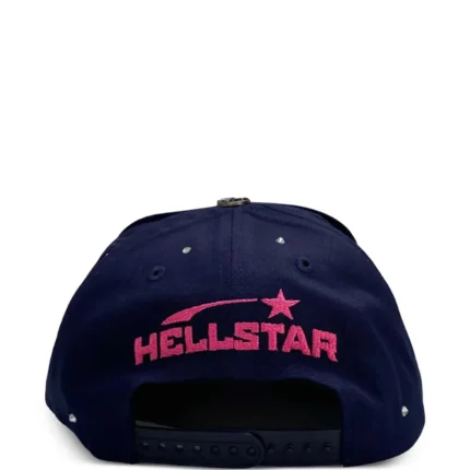 Hellster logo-embroidered rhinestone baseball cap