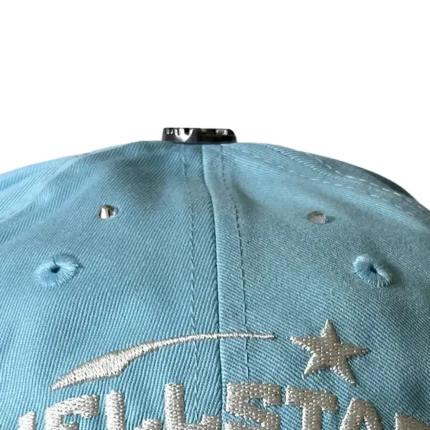 Hellster og logo snapback hat