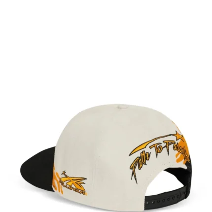 Hellster paintbrush snapback hat